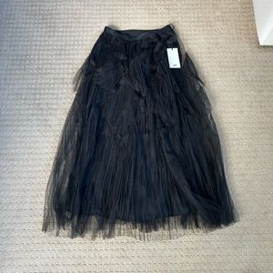 JNBY Tulle high waist skirt